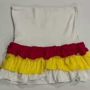 90s Y2K vintage tiered ruche skirt brand new never worn